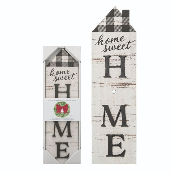 Changing Seasons Magnetic HOME Sign