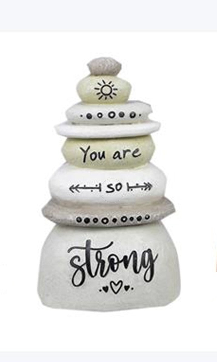 Resin Stacked Rocks Decor (CLEARANCE)
