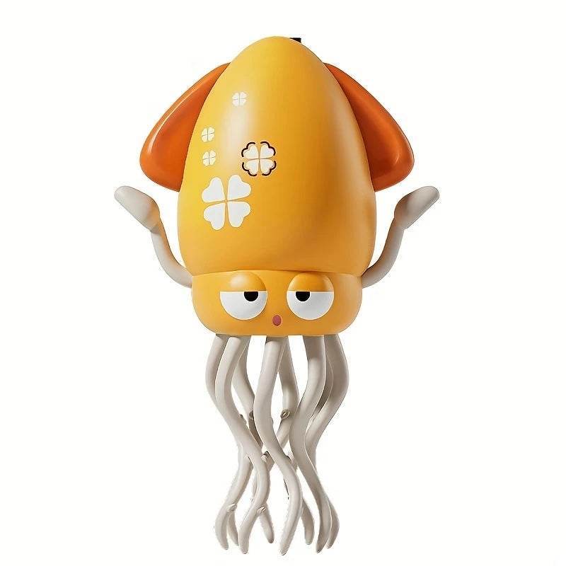 Electric Dancing Octopus Toy – Obstacle Avoidance, LED Lights, Music & Swing for Kids and Gifts