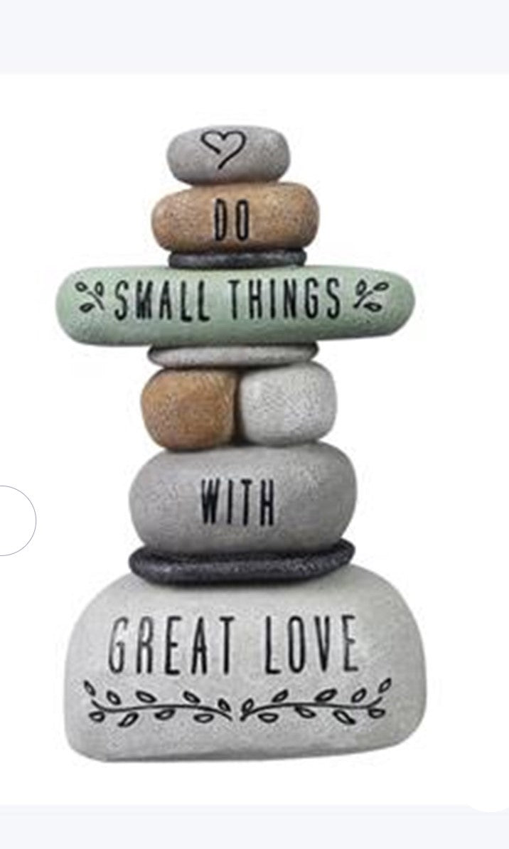 Resin Stacked Rocks Decor (CLEARANCE)