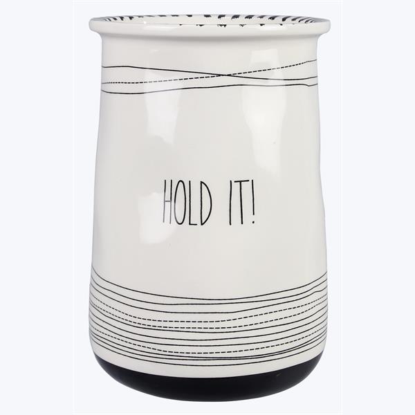 Ceramic Utensil Crock