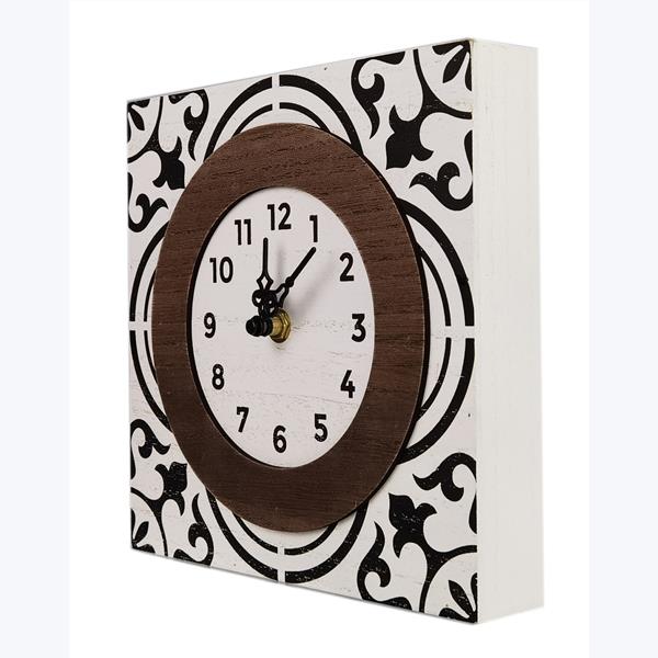 Wood HOME Sign w/Clock