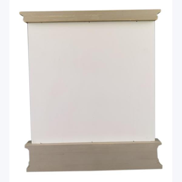 Tabletop Sign with Felt Flowers