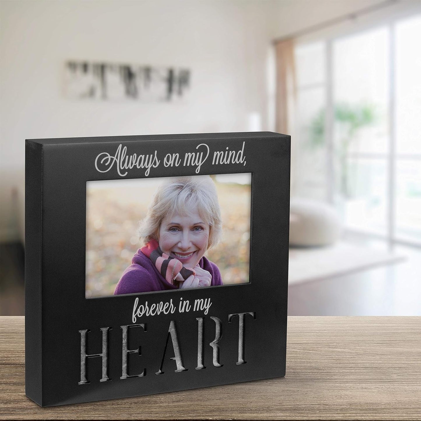 FOREVER IN MY HEART Galvanized Frame