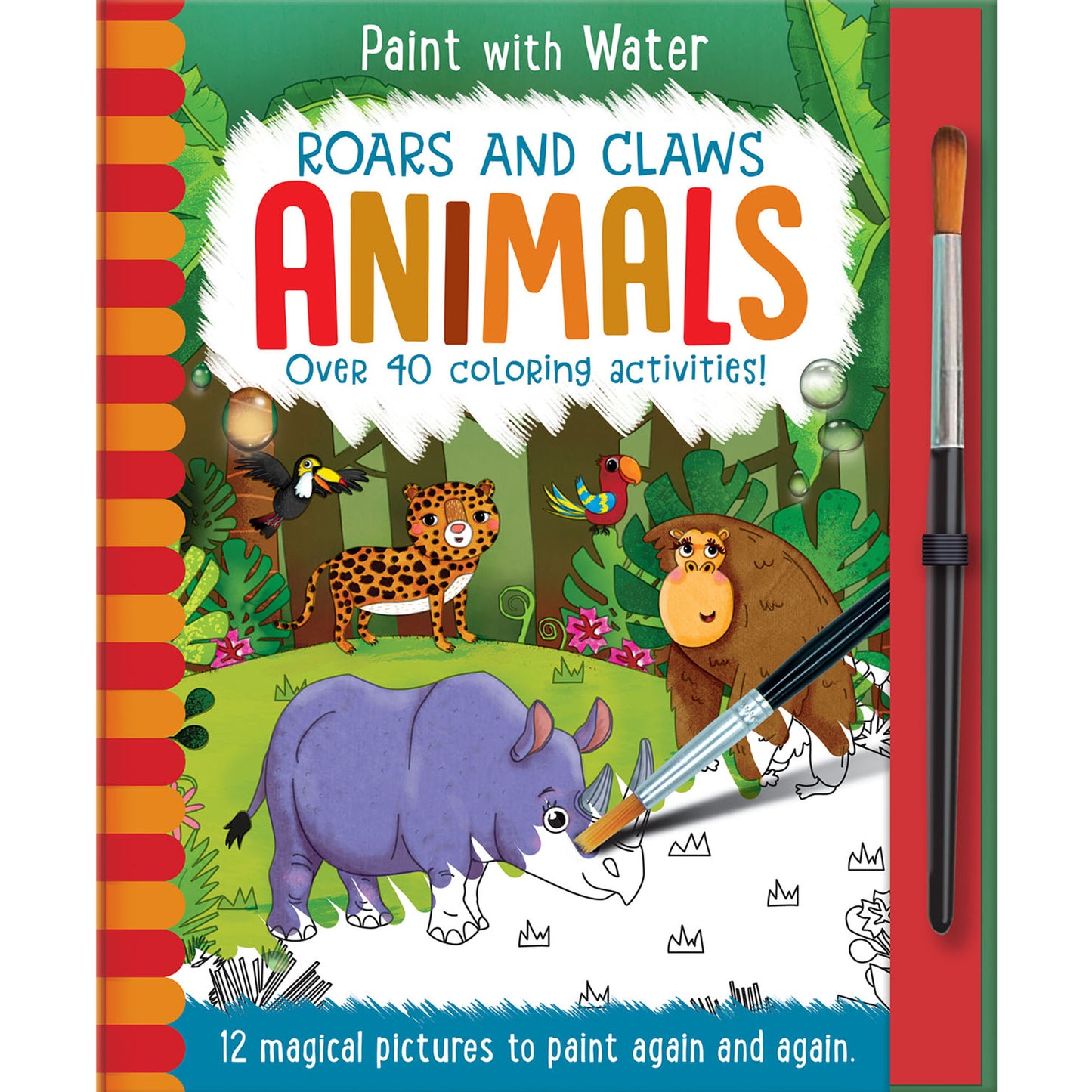 Paint with Water Activity Book