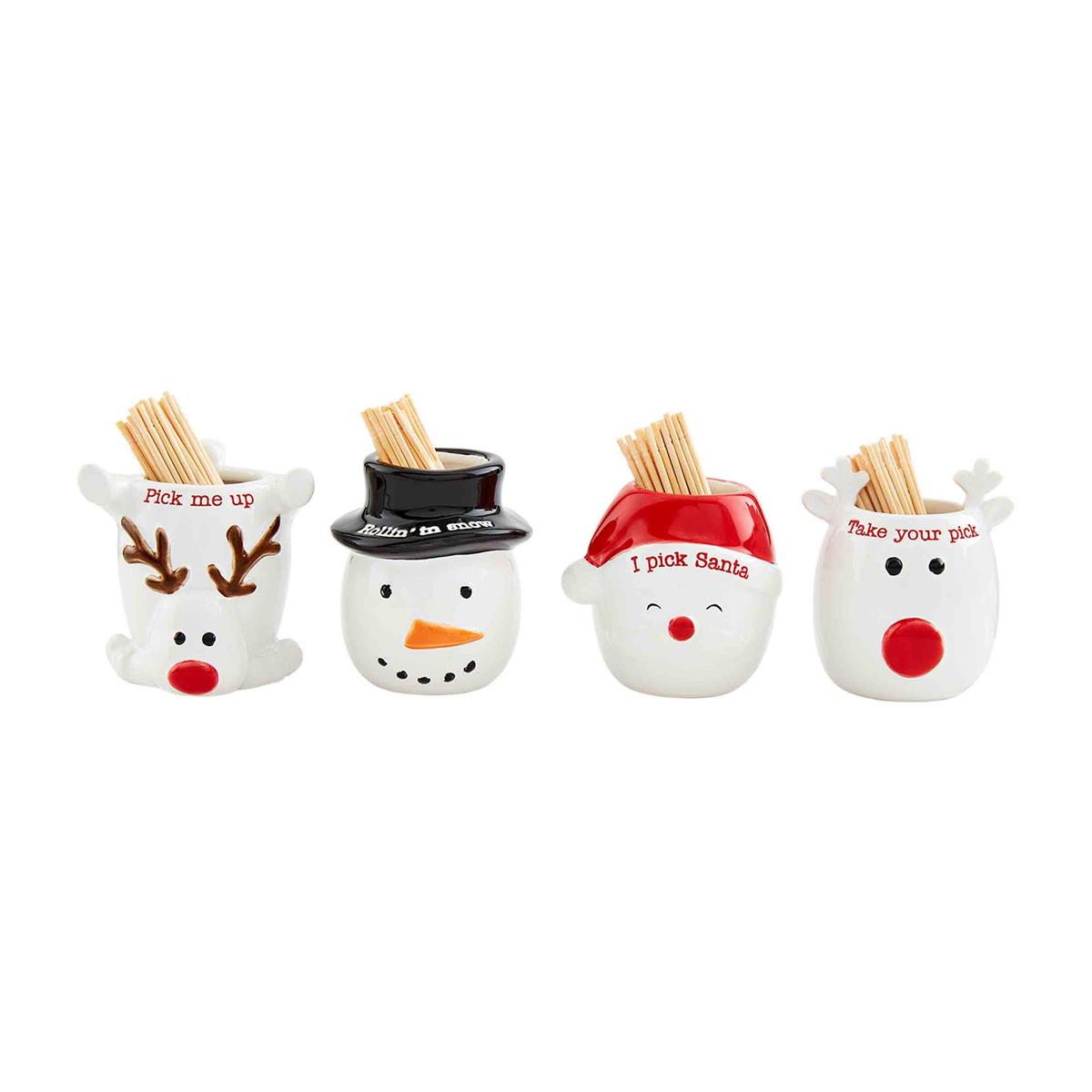 Holiday Toothpick Holder (CLEARANCE)