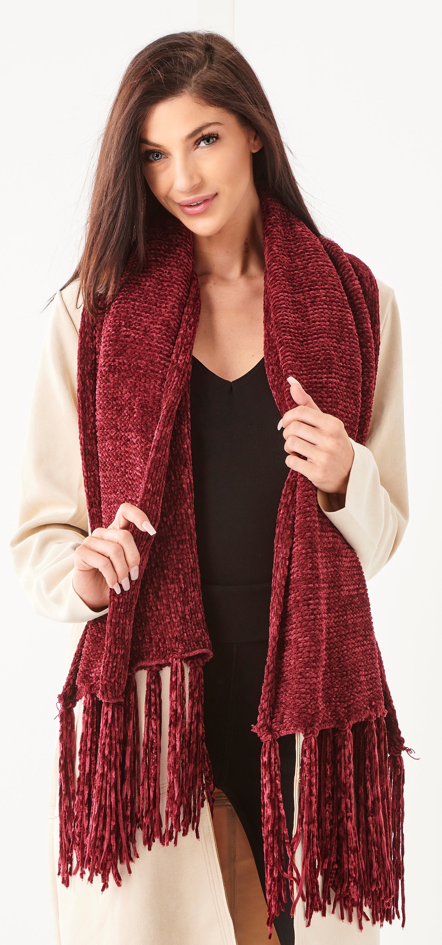 Chenille Wrap Scarf