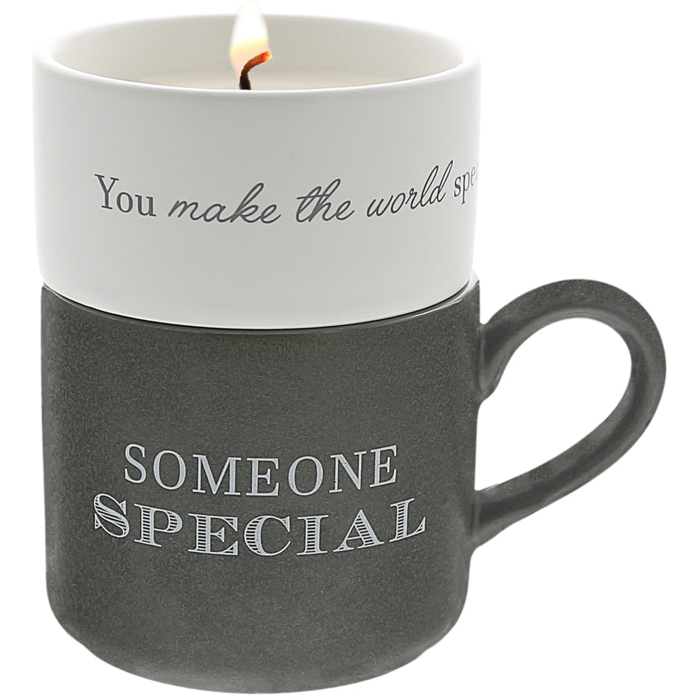 Stacking Mug and Candle Set