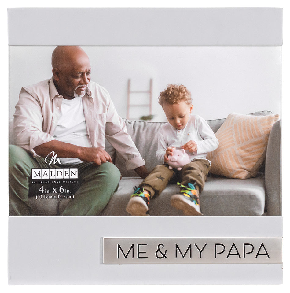 ME & MY PAPA Wedge Frame