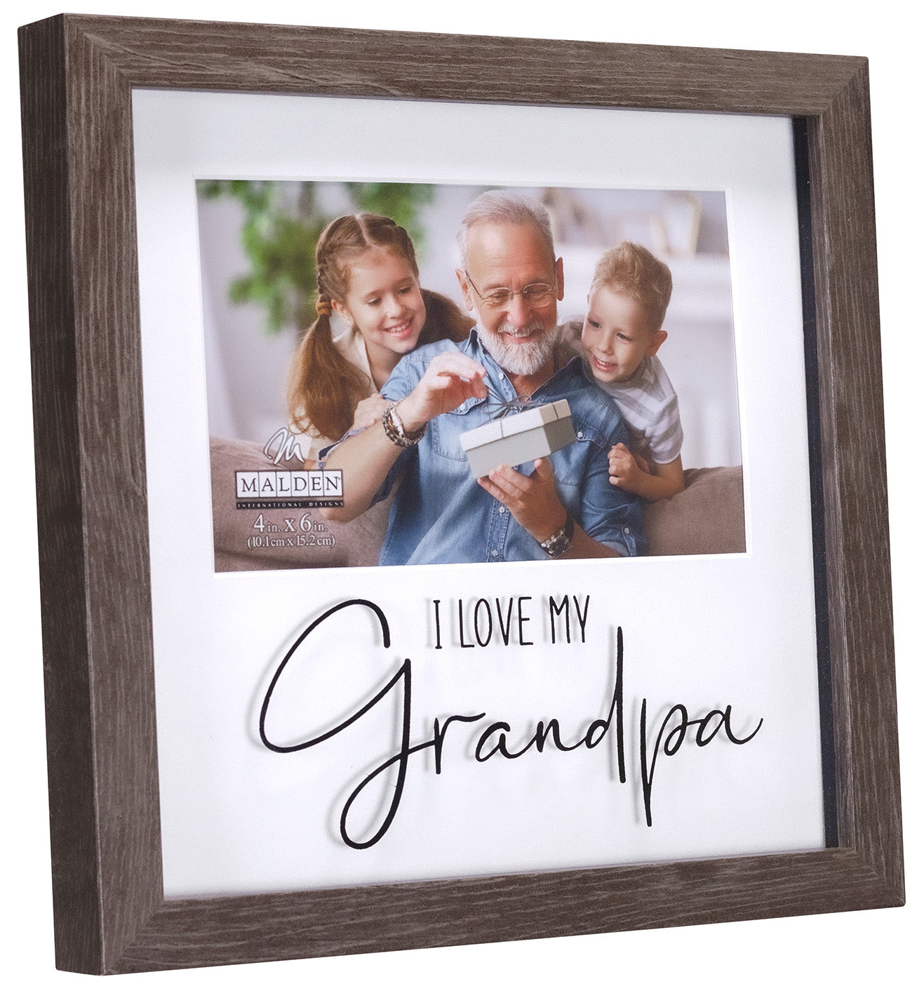 I LOVE MY GRANDPA Shadowbox Frame