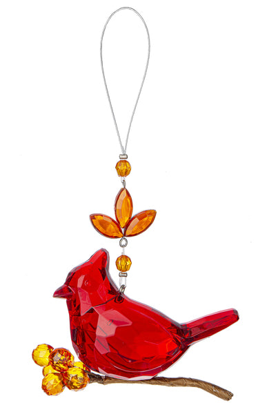 Autumn Cardinal Ornament
