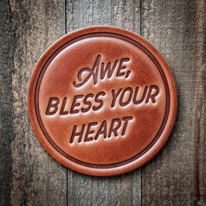 Sugarhouse Leather Coaster