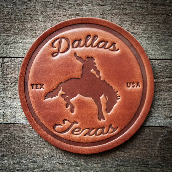 Sugarhouse Leather Coaster