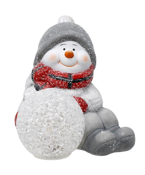 LED Snowman Figure