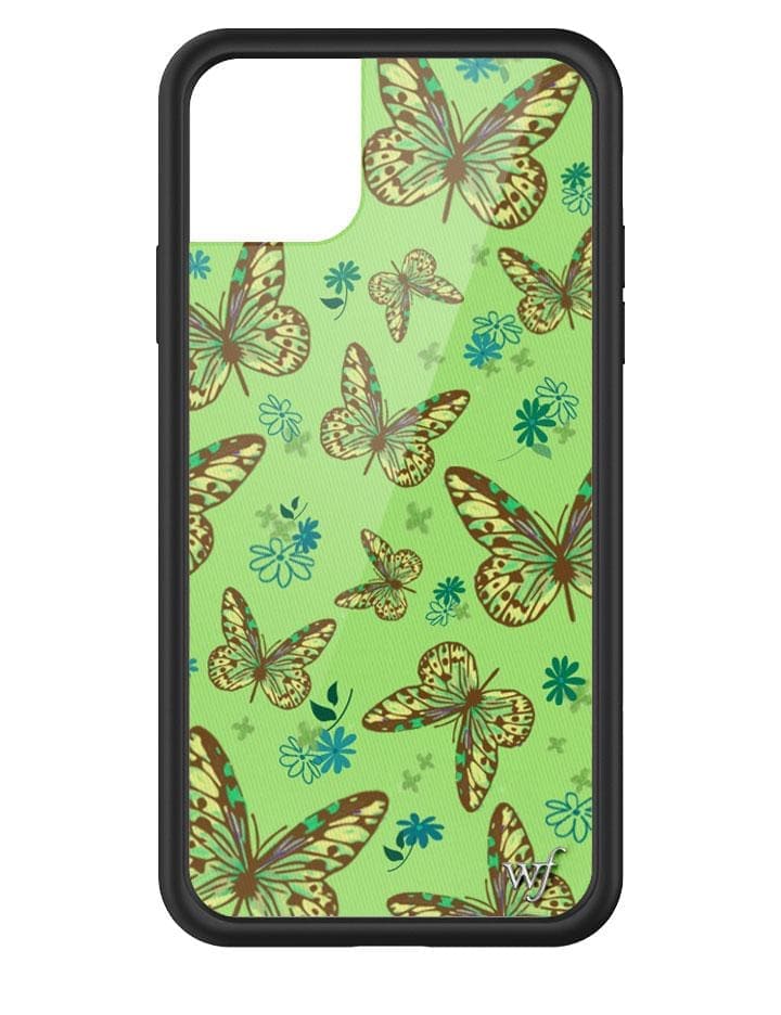 Sage Butterfly iPhone Case