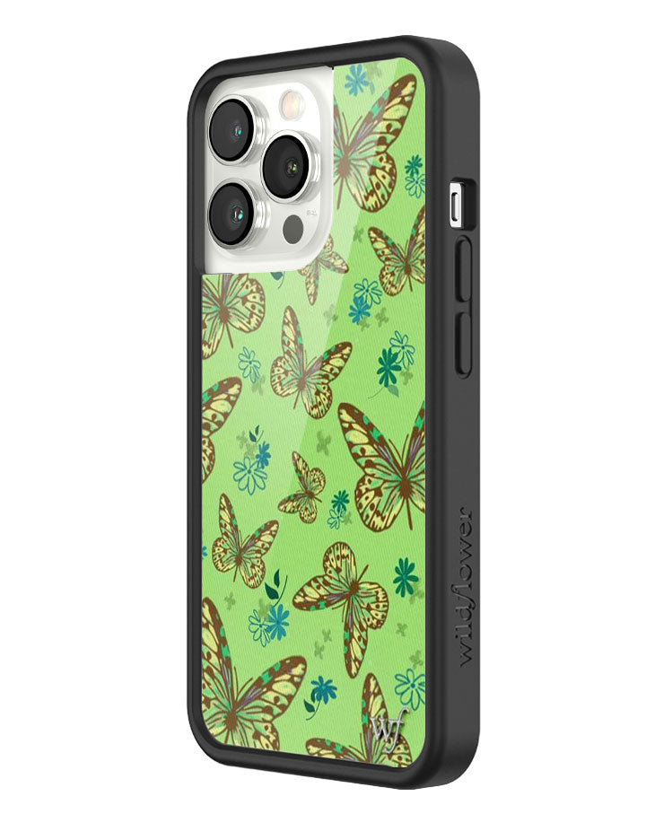 Sage Butterfly iPhone Case