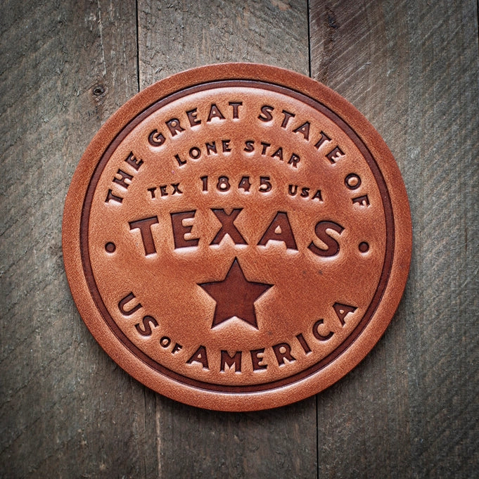Sugarhouse Leather Coaster