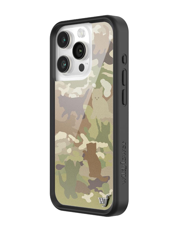 Cat Camo iPhone Case