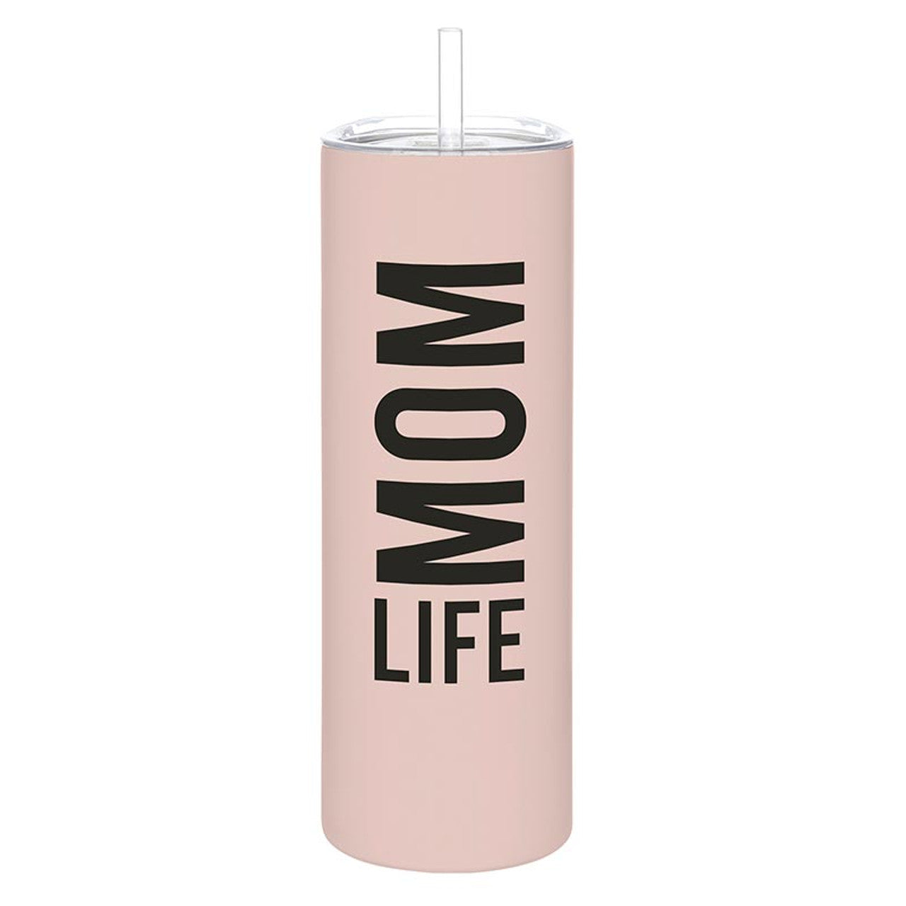 Motherhood Skinny Tumbler w/Straw