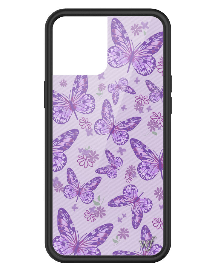 Lavender Butterfly iPhone Case