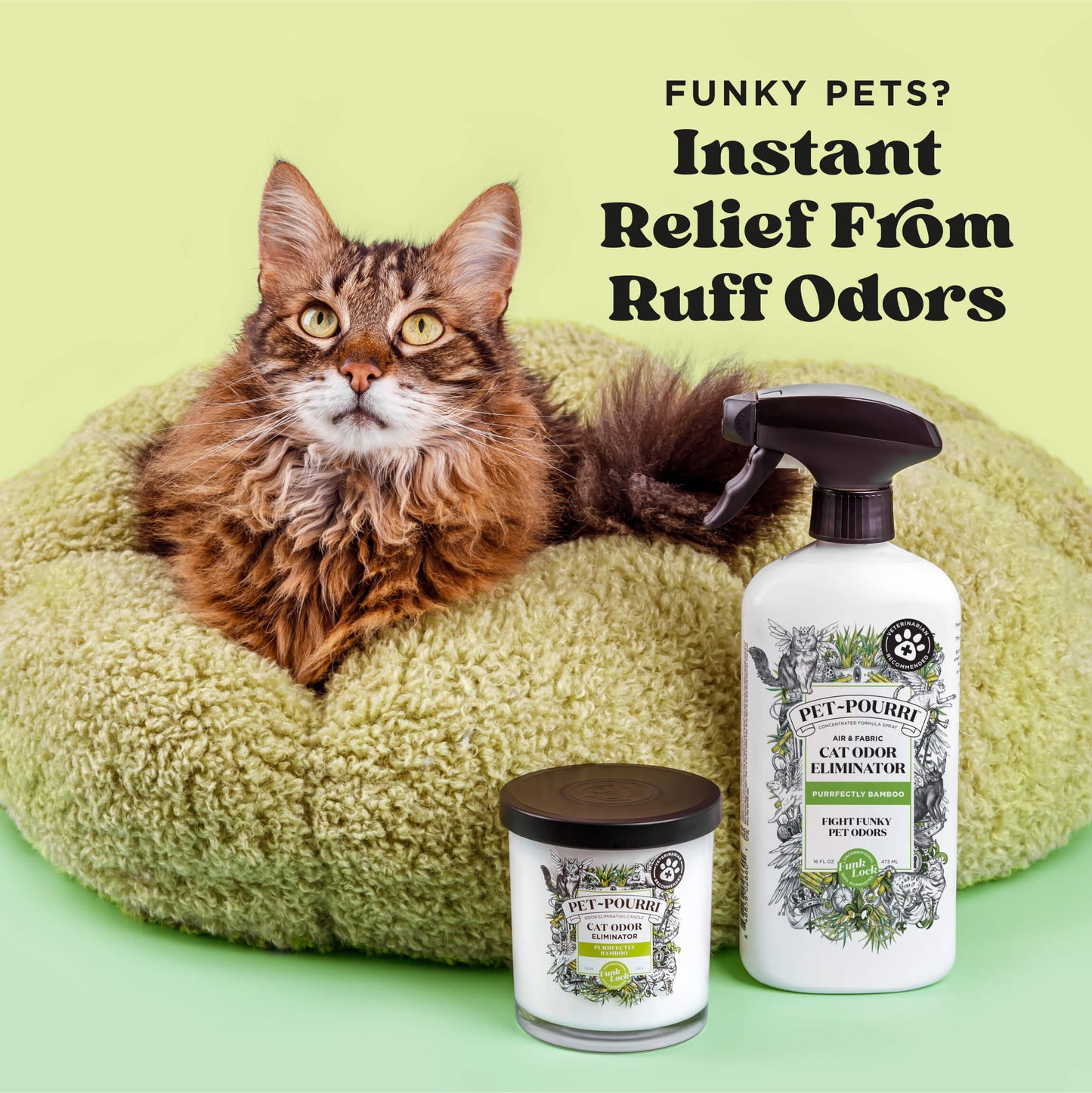 Pet-Pourri Cat Odor Eliminator