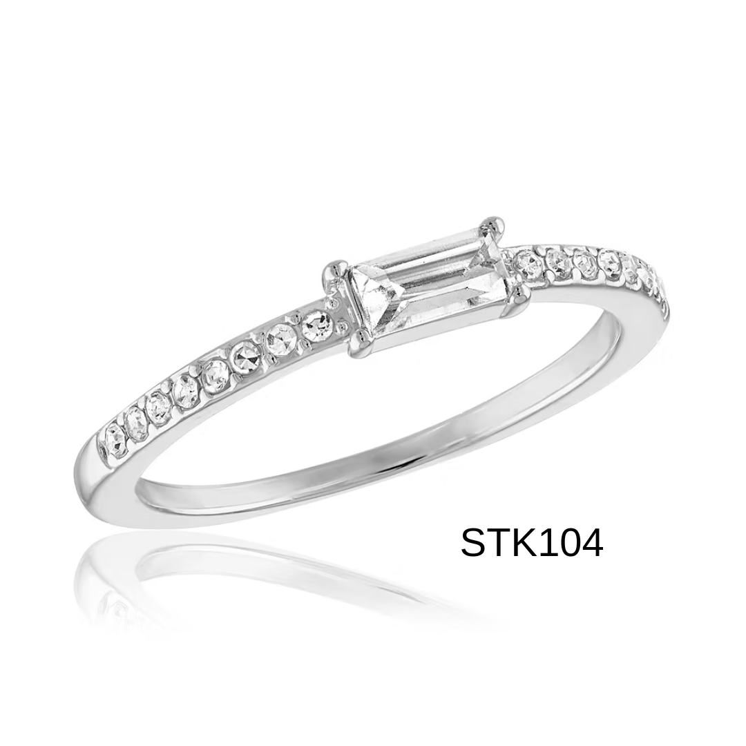Davinci Stacking Rings, size 9