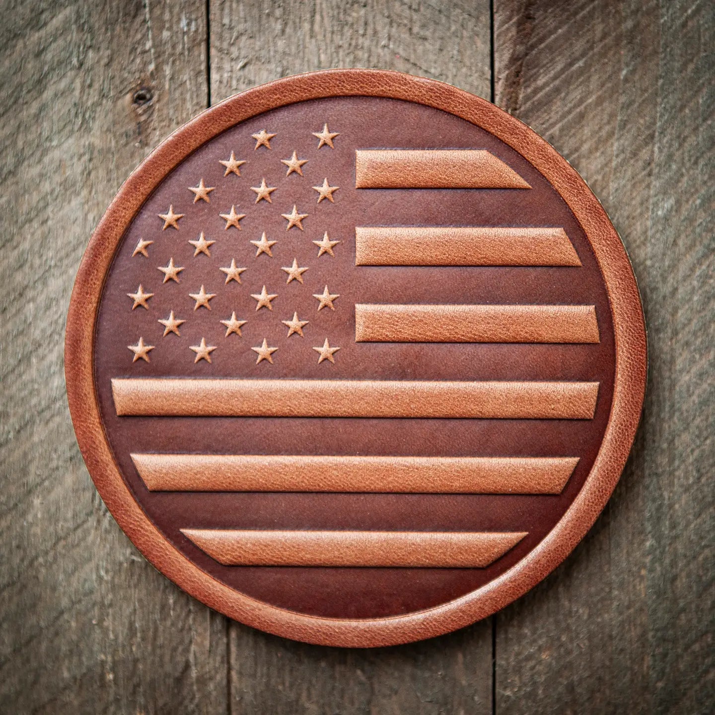 Sugarhouse Leather Coaster
