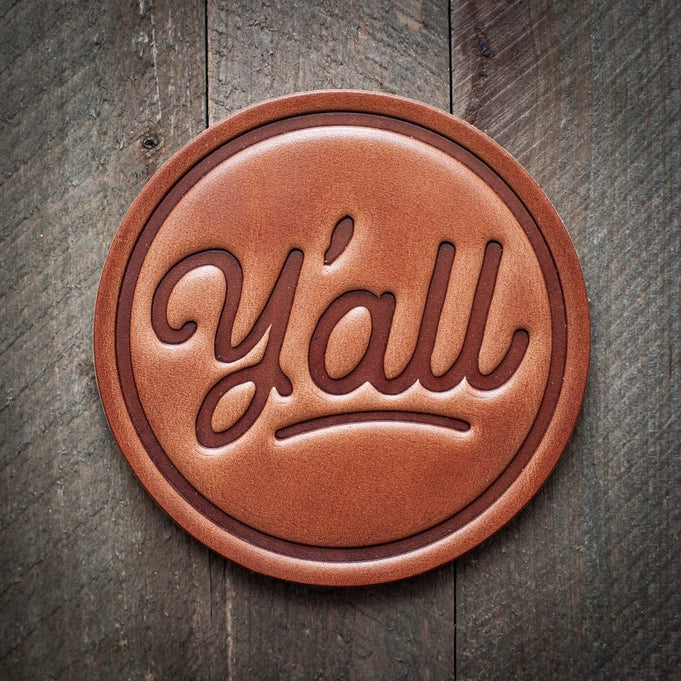 Sugarhouse Leather Coaster