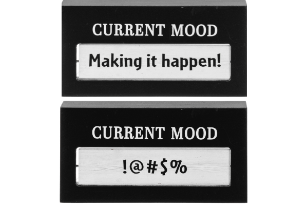 Office Talk Spinning Desk Sign (CLEARANCE)