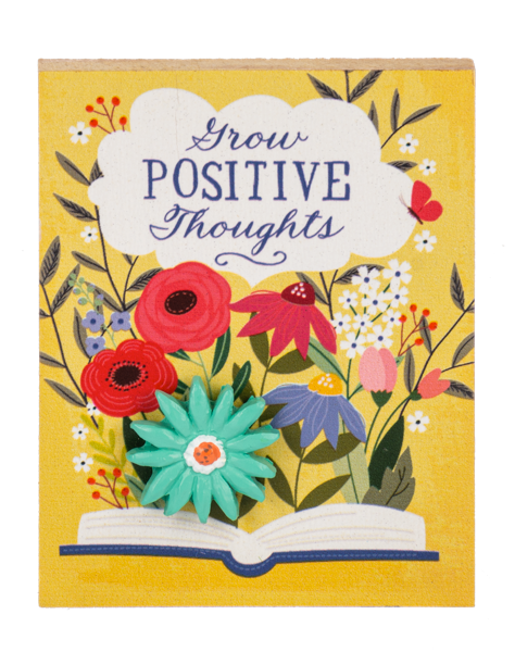 Flourish & Grow Pebble Magnet