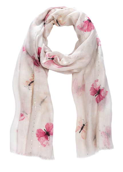 Spring Butterfly Scarf