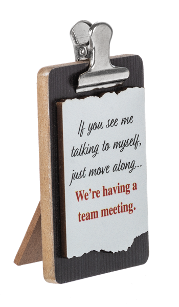Office Talk Mini Clipboard