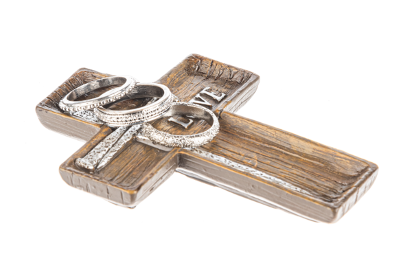 Cross Trinket Dish