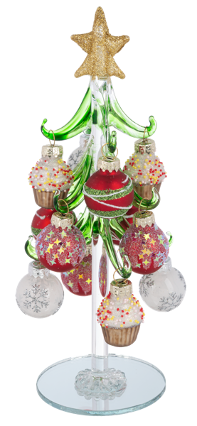 Sweet Christmas Tree with Ornaments
