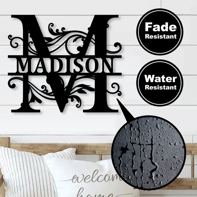 Anchor Family Name Personalized Gifts - Custom Metal Sign