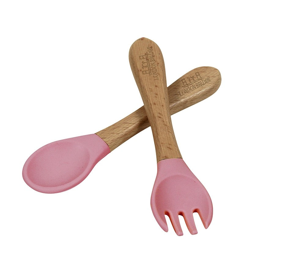 Silicone Flatware for Toddlers TOI Gifts & More