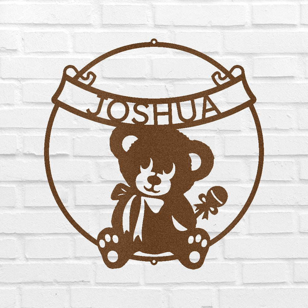 NEW BABY GIFT Custom Metal Sign