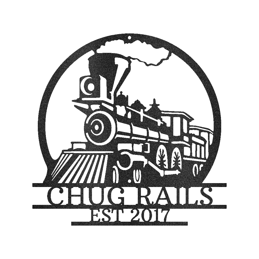 VINTAGE TRAIN Custom Metal Sign