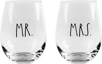MR & MRS Stemless Wine (CLEARANCE)
