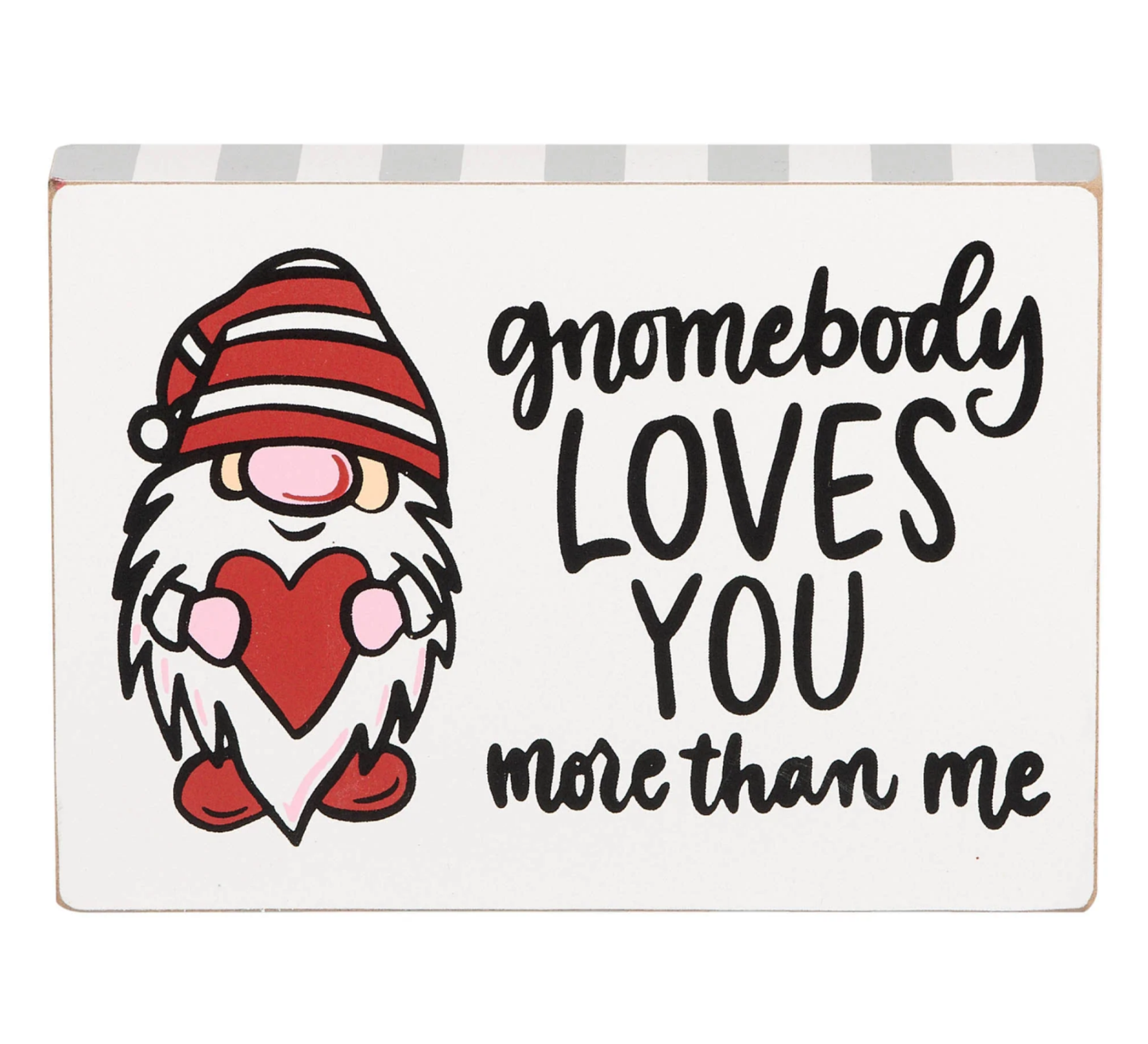 Glory Haus Valentine Block Sign (CLEARANCE)