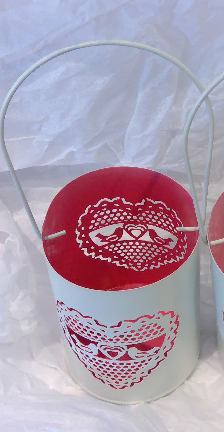 Lovebird Tealight Holder (2A Metal) (CLEARANCE)
