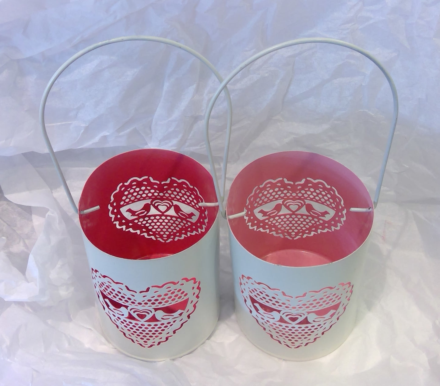 Lovebird Tealight Holder (2A Metal) (CLEARANCE)