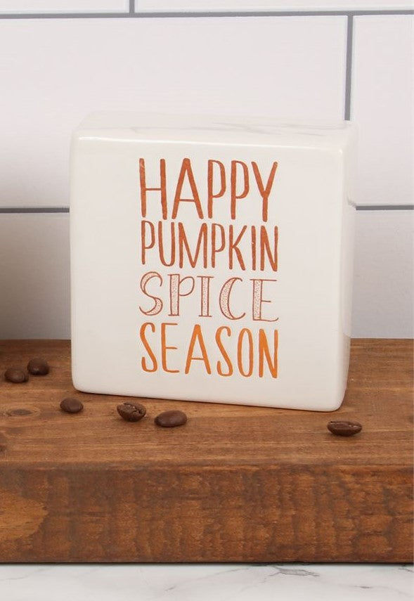 PUMPKIN SPICE SEASON Box Sign (CLEARANCE)