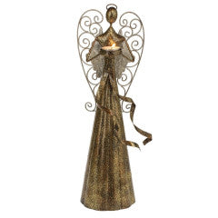 Small Angel Tealight Holder (CLEARANCE)