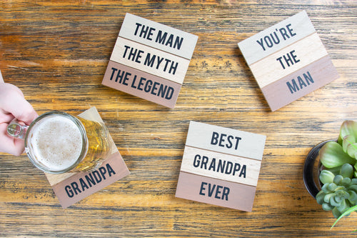 Coasters for Him (CLEARANCE)