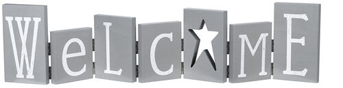 WELCOME Accordian Sign