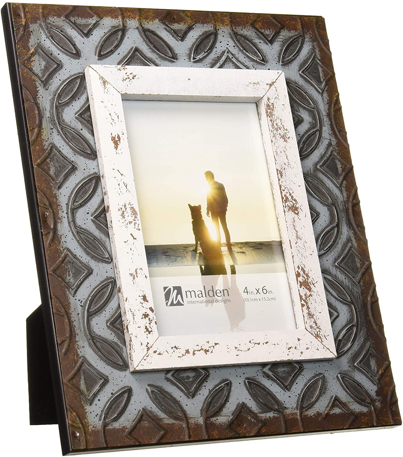 4x6 Blue Metal Frame (CLEARANCE)