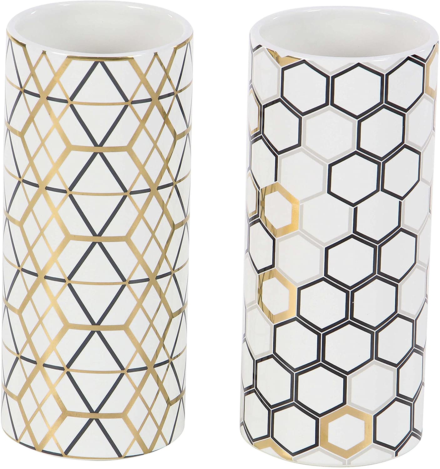 Beehive Design Ceramic Vase (CLEARANCE)