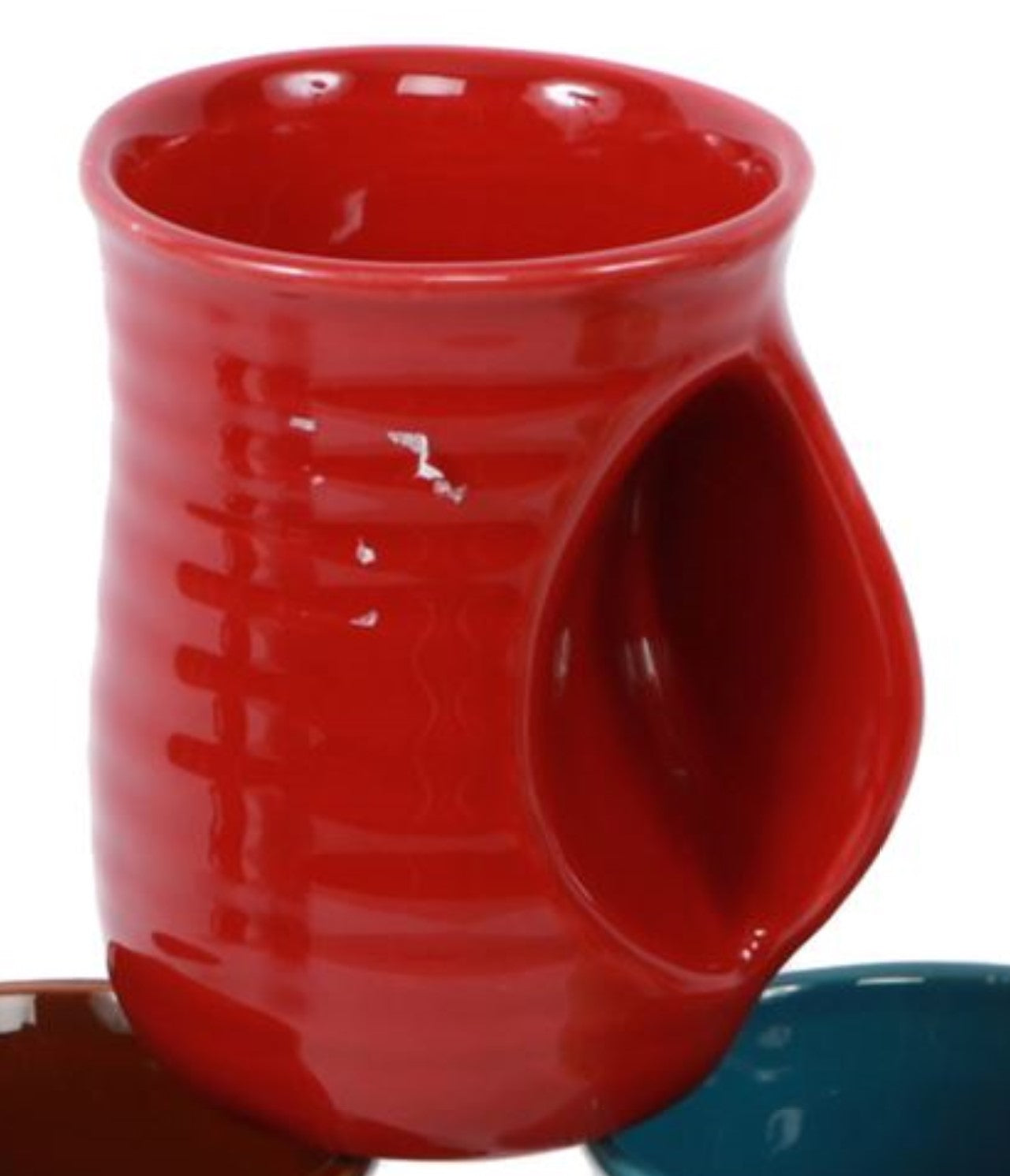 Stoneware Cozy Hands Mug (18 oz) (CLEARANCE)