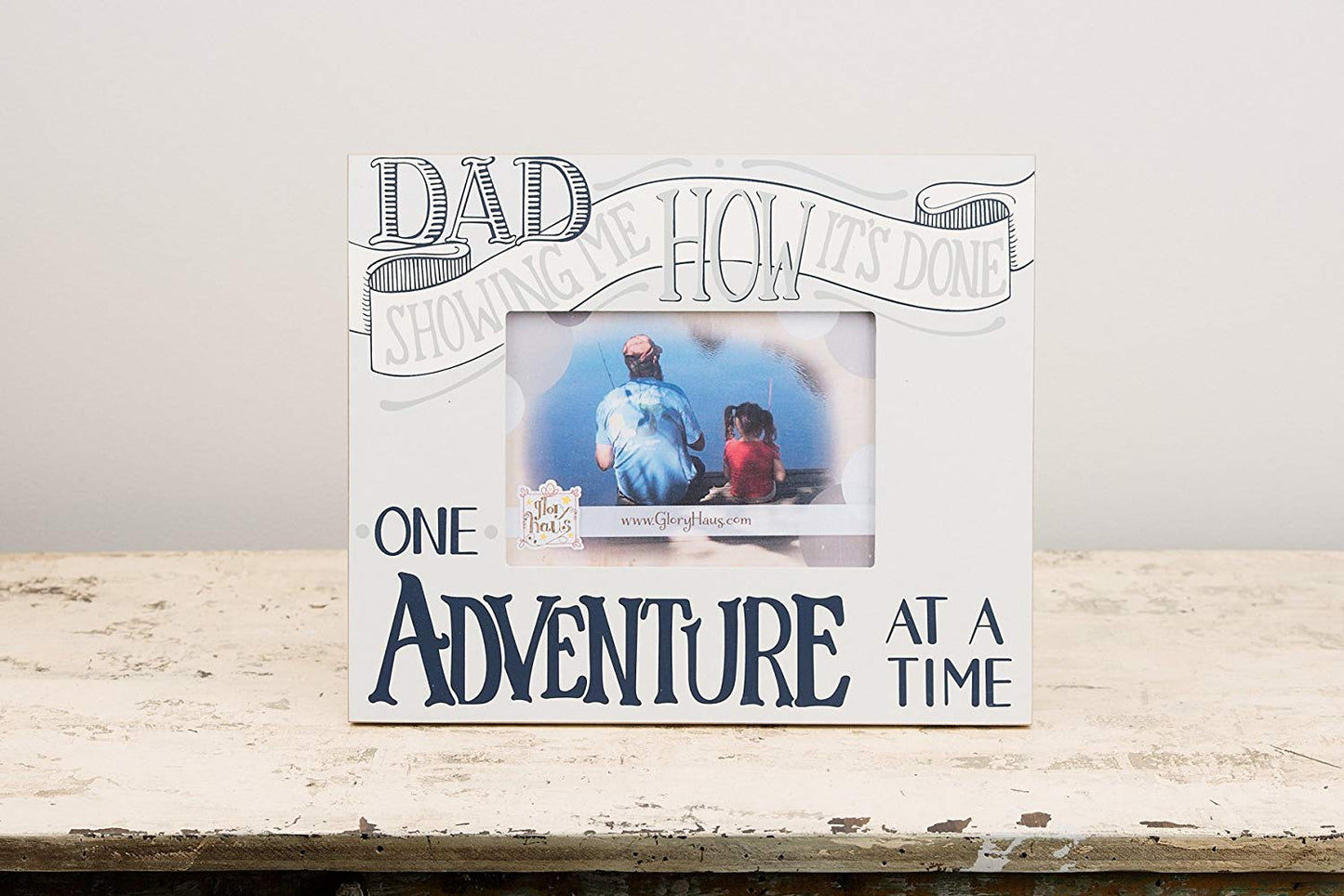 Dad showing me how it’s done 4x6 (CLEARANCE)